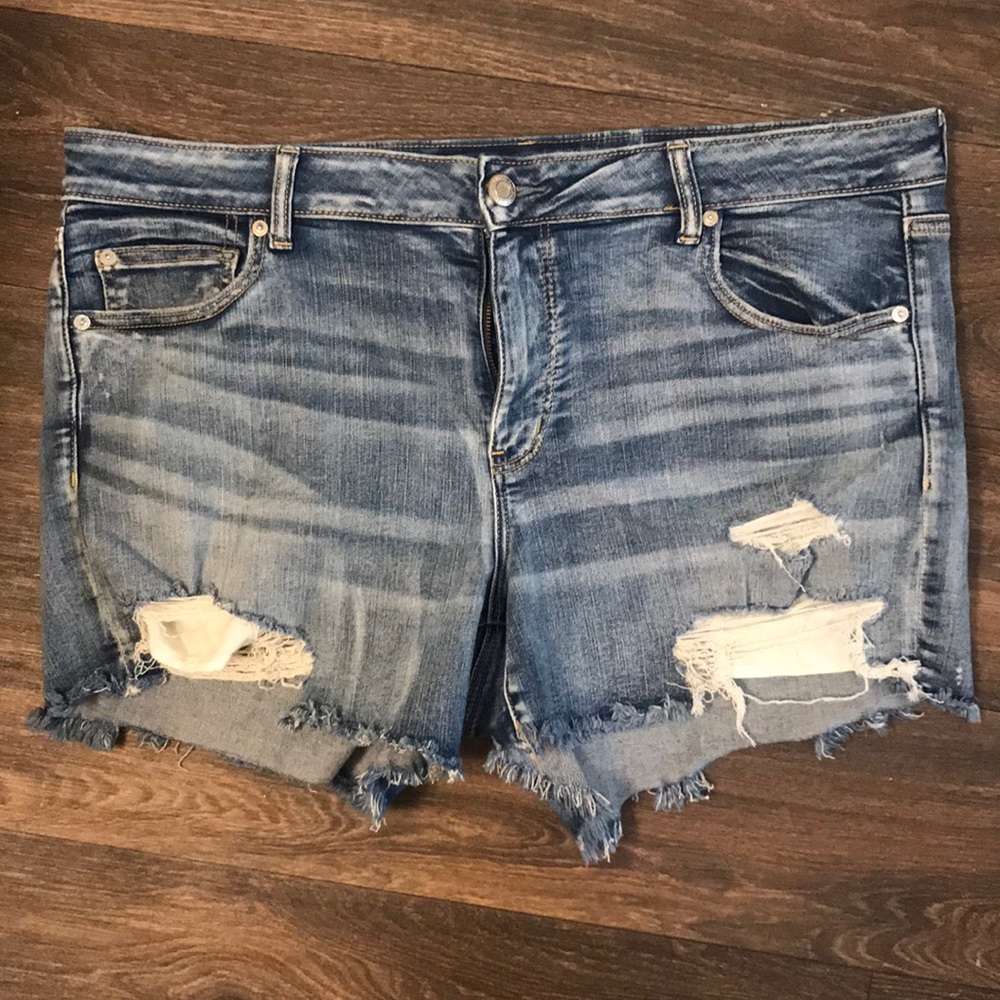 American Eagle stretch denim shorts